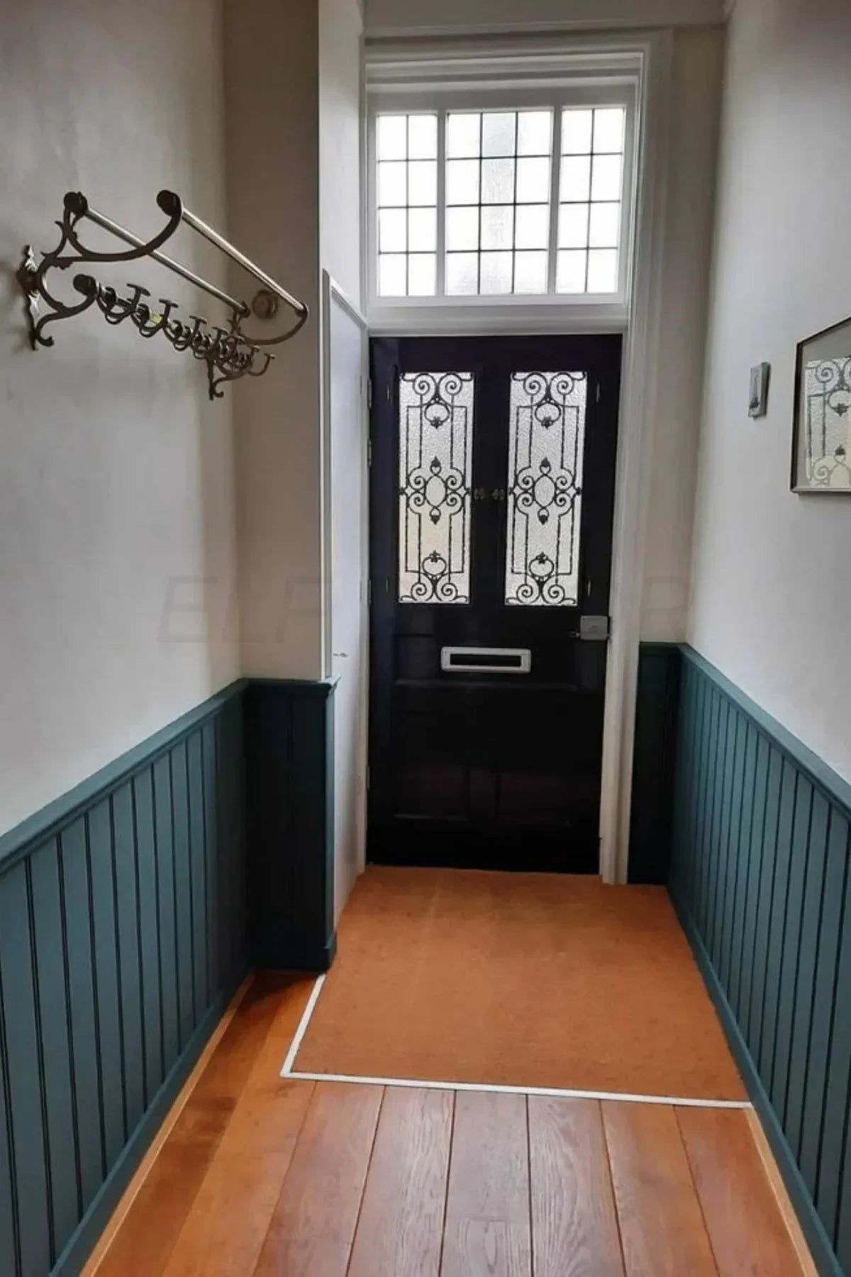 Antre,Koridor Boyanabilir İskandinav Duvar Çıtası 100cm x 7,5 cm (12 ADET) - 8mm