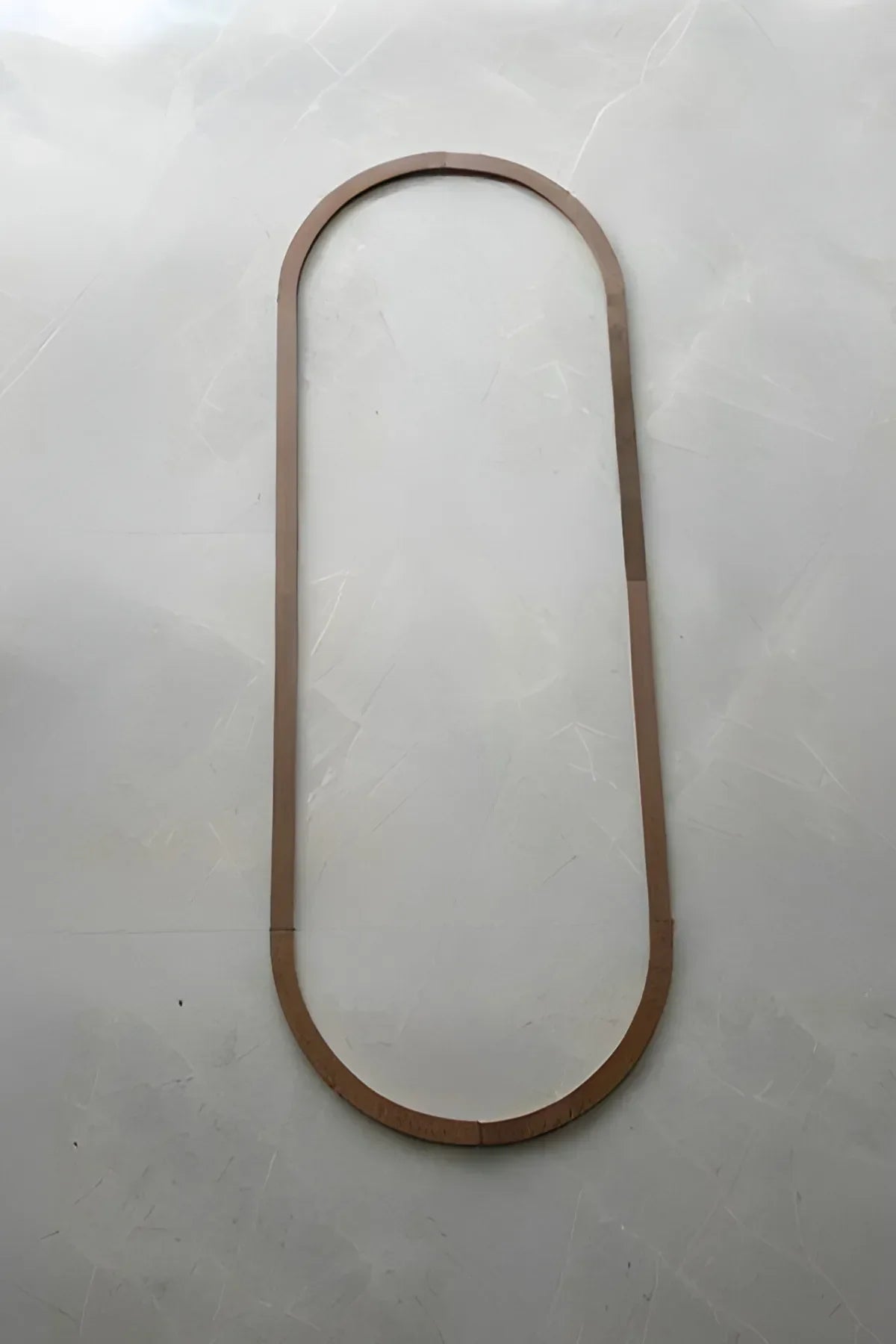 Modern Dekoratif Duvar Paneli – Ahşap Duvar Çıtası Oval Serisi