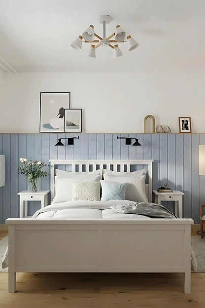 Antre,Koridor Boyanabilir İskandinav Duvar Çıtası 100cm x 7,5 cm (12 ADET) - 8mm