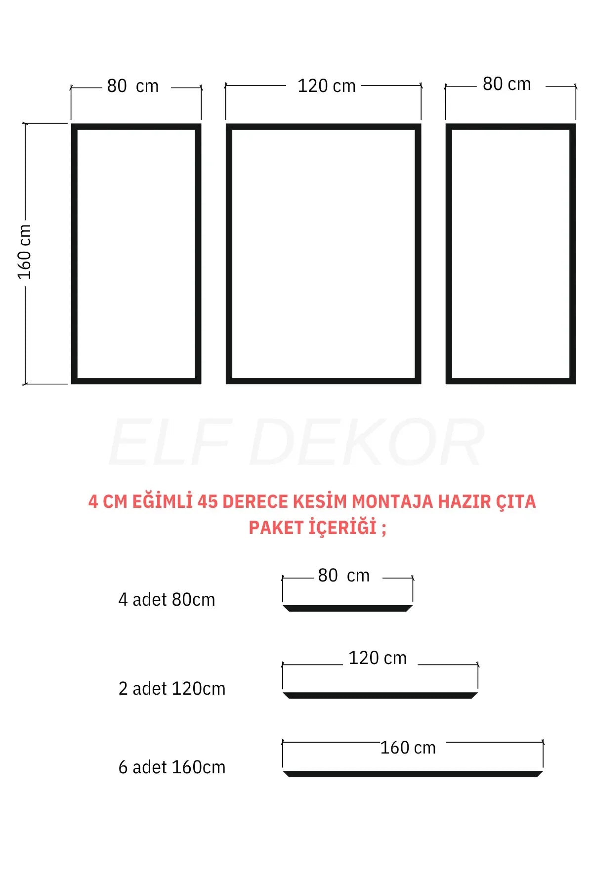 Dekoratif Boyanabilir Tv Ünitesi Tasarımı Hazır Kesim