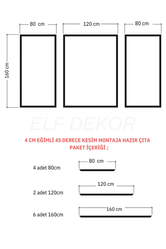 Dekoratif Boyanabilir Tv Ünitesi Tasarımı Hazır Kesim