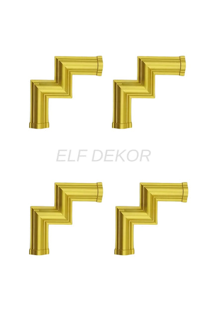 Polimer 4 cm Duvar Çıtası Uyumlu Köşe Motifi