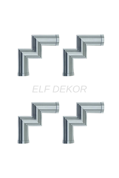 Polimer 4 cm Duvar Çıtası Uyumlu Köşe Motifi