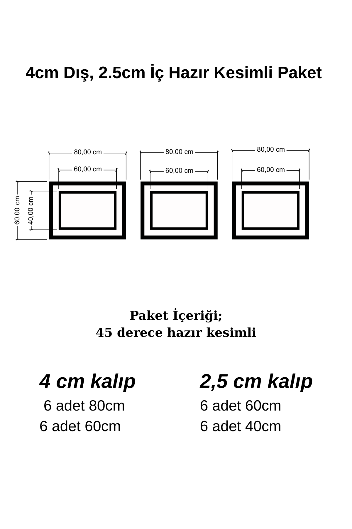 Dekoratif Boyanabilir Antre ve Koridor Çerçevesi, Duvar Çıtası